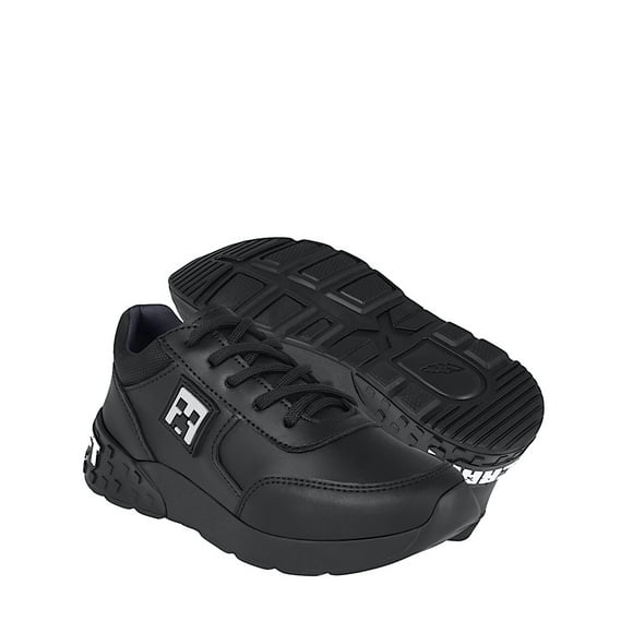 TENIS NIÑO MINECRAFT MI3010 SIMIPIEL NEGRO 18-21