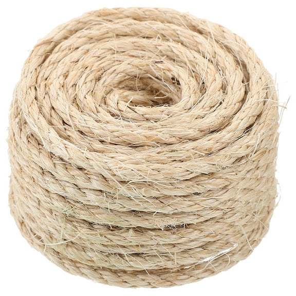 BERTDOMD 1 Roll of Cat Scratching Post Sisal Hemp Rope Cat Tree Scratching Post Replacement Rope