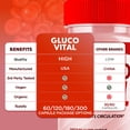 thumbnail image 5 of Gluco Vital Blood Balance Support Pills Advanced Formula Vitamin Supplement GlucoVital 180 Capsules, 5 of 9