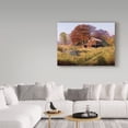 thumbnail image 3 of Trademark Fine Art 'Red Barn Under Trees' Canvas Art by Bill Makinson, 3 of 3