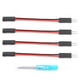 thumbnail image 3 of 4pcs Car Footwell Light Ultra Bright Atmosphere Lamp Replacement for Tesla Model 3 2018‑2021Blue, 3 of 3