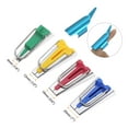 thumbnail image 2 of Unique Bargains Bias Tape Maker Kit 4 Size with Sewing Clip, Presser Foot, Positioning Pin, Awl, 2 of 6
