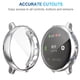 thumbnail image 2 of 2 fundas compatibles con Galaxy Watch Active2 de 40 mm, 2 paquetes de parachoques de TPU suave alrededor de la cubierta protectora de pantalla para Samsung Galaxy Watch Active 2 de 40 mm Ormromra 2033877-4, 2 of 9