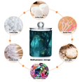 thumbnail image 6 of Yayeee 2 Pack Qtip Holder Bathroom Cotton Swab Canister with Lid Clear Dispenser Set, Magical Forest, 6 of 6