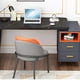 thumbnail image 4 of Work Computer Office Desks Home Bedroom Modern Luxury Commercial Office Desks Write Table Escritorio Ordenador Furniture QF50OD My Lux Decor Round, 4 of 10