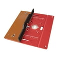 thumbnail image 1 of Colaxi Router Workbench Insert Plate Multifunctional 24x24.5x4.1cm Woodworking Tool Aluminium for Engineers Easily Install Accessory Only Plate, 1 of 8