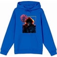 thumbnail image 4 of It Chapter 2 Pennywise Time To Float Adult Blue Long Sleeve Hoodie-Medium, 4 of 6