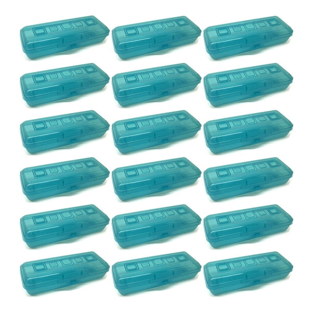 clear sterilite pencil box