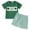Green JHF2 toddler boy outfits, variant on UYYX Boys Summer Outfits 5T Boys Clothes Toddler Boy Clothes Summer Short Sleeve T-Shirt And Shorts Kids Outfit Set