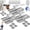 30 Pcs, variant on Drywall Repair Clips with Screws,Heavy-Duty Stainless Steel Drywall Clips,Stainless Steel Drywall Clips Repair Kit,Fits 1/2" and 5/8" Panels, for Hole Repair & DIY Home Improvement (20 Pcs)