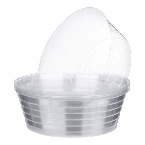 Uxcell 20-Pack Platillos para Macetas, Platillos de Plástico de 14 Pulgadas, Bandeja de Maceta para Goteo para Interior y Exterior