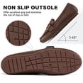 thumbnail image 5 of Ecetana Women's Loafer Flats Leather Slip-On Dress Shoes Work Business Casual Shoes, 5 of 7