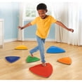 thumbnail image 2 of Play Day Stepping Stones for Kids, Non-Slip Balance Stones, 6 Pieces, 2 of 5