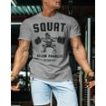 thumbnail image 3 of Gymish Squat Below Parallel Workout Shirt – Funny Gym T-Shirt for Men, Motivational Lifting Tee, Men’s Athletic Workout Apparel, 3 of 5