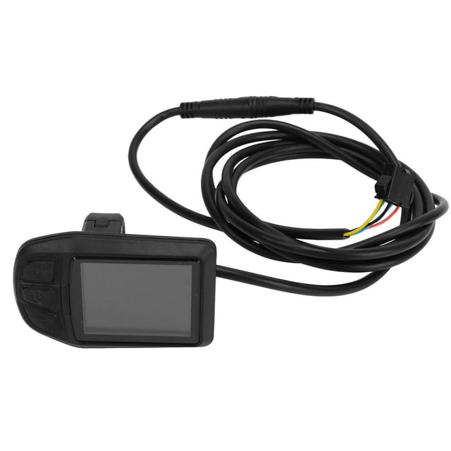 Pantalla LCD para bicicleta eléctrica con conector SM, medidor de pantalla para bicicleta eléctrica ABS, medidor de conversión de bicicleta para patinete eléctrico