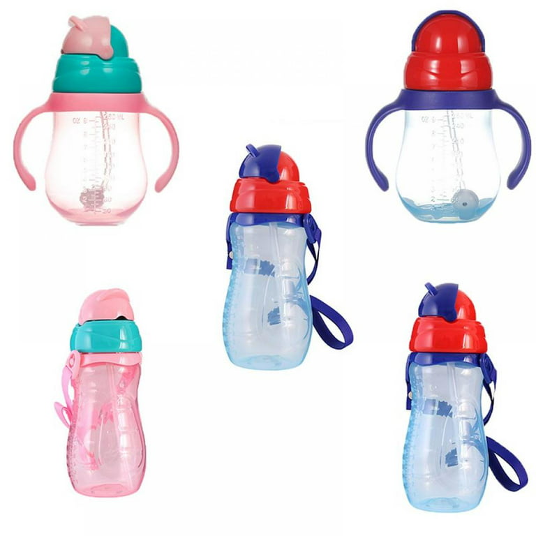 Baby Sippy Cup，Cute Leak Proof Sippy Cup with Handles and Scale，Spill Proof  Cup