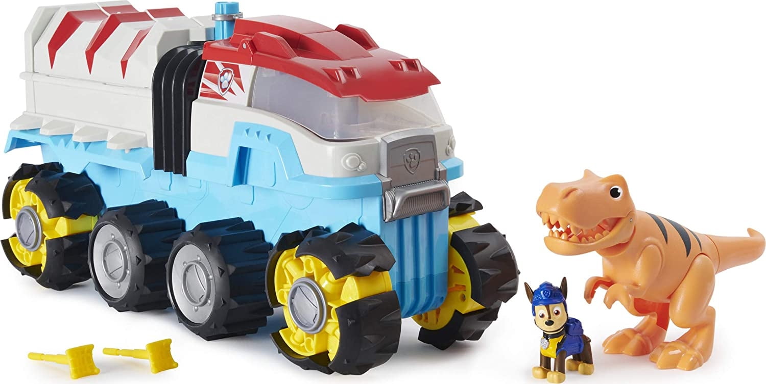 Juguete Camion De Paw Patrol Dinosaurio Dino Rescue Rex Toys