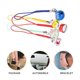 thumbnail image 2 of 5Pcs Beckoning Cat Keychains with Bell Pet Bell Pendant Phone Lanyard Decor, 2 of 3