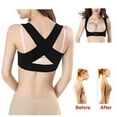 thumbnail image 1 of Corrector de postura para jorobas, soporte ajustable para hombros, cinturón para el pecho, ropa para mujer, 1 of 8