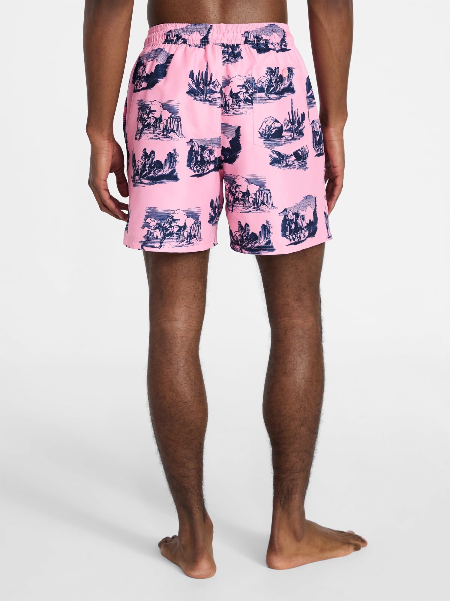 No Boundaries Swim Trunks, 5" Inseam, Men's S-5XL