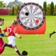 thumbnail image 3 of Costway Diana gigante para dardos para niños con 4 pelotas de kickball y bolsa de transporte para exteriores, color rojo, 3 of 4