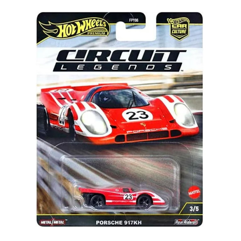 Hot Wheels Circuit Legends Die-Cast Cars Collection, 5-Pack Racing