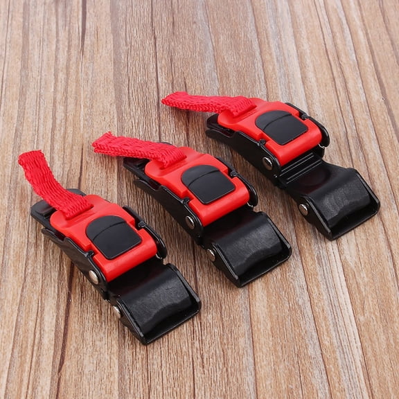 MELIVO Helmet Speed Buckle, Motorcycle Helmet Speed Clip Quick Release Chin Strap Button Pull Buckle