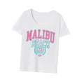 thumbnail image 2 of Camiseta para mujer con cuello redondo y cuello redondo, camisetas de verano para senderismo, uso diario SG, 2 of 8