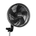 thumbnail image 1 of VEVOR Plant Fan, Grow Tent Clip On Fan Rechargeable, USB Port with 9 Speeds & Circulation Mode, Smart Control, Powerful Oscillating, Long Runtime for Hydroponics Circulation Cooling, Black, 1 Pack, 1 of 9