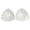 White, variant on Bra Pad Insert Sewn Push Up Bra Cup Inserts Removable Triangle Breast Enhancer for Swinsuit Sports Bra Bikini