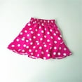 thumbnail image 2 of FINALGANG Kids Girls Polka Dot Print Vintage Children Skirt Toddler Daily Wear 8-9 Years, 2 of 3