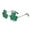 Green, variant on Clearance! Nomeni Party Adornment St. Patricks Day Irish Shamrocks Glasses Four Leaf Clovers Design Green Lucky Plastic Glasses Shades Sunglasses Eyewear Party Props Favors Decorations Room Decor A
