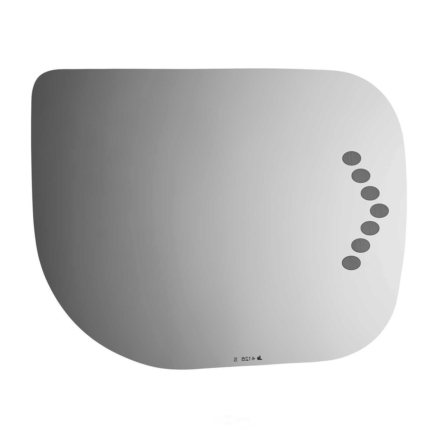 Burco Side View Mirror Replacement Glass - Clear Glass - 4128S