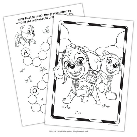 PAW Patrol Jumbo Coloring Book, 64 Pages by Bendon