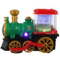 FRCOLOR Cartoon Train Toy Electric Train Toy Steaming Design Train Toy Universal Train Kids Toy
