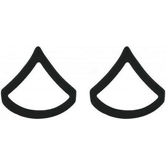 Subdued - Military Private First Class Pin-On Insignia Pair PFC