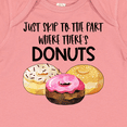 thumbnail image 4 of Inktastic Just Skip to the Part Where There's Donuts Boys or Girls Baby Bodysuit, 4 of 5