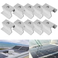 thumbnail image 3 of 10X 3.5MM Solar Middle Clamp PV for Height 25-50MM Aluminum Alloy Solar Panels, 3 of 6