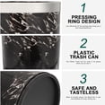 thumbnail image 4 of unbranded De Basura Para Y De Plástico Negro Con Moderno Y Práctico Para Hogar, 4 of 5