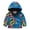 Blue, variant on SILVERCELL Boys Hooded Lightweight Windbreaker Jacket Toddler Kids Cartoon Dinosaur Zip Up Casual Coat for 1-8 Years
