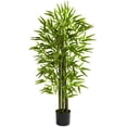 thumbnail image 1 of Nearly Natural 5384 4 ft. Bamboo Tree UV Resistant - Indoor-Outdoor, 1 of 4