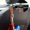 thumbnail image 3 of 1eatherCar Seat Back Hook Quick Installation Multipurpose Organizers for Home and Vehicle Use, 3 of 11