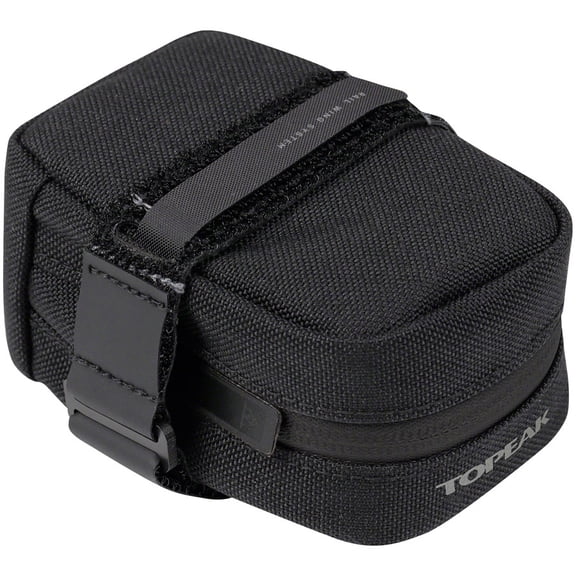 Topeak Elementa SeatBag Slim Black Hook & Loop Straps
