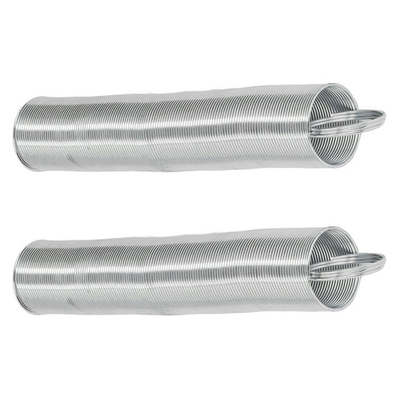 Extendable Stainless Steel Fence Spring Gate, 16ft, Durable Livestock Barrier For Pastures