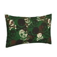 thumbnail image 2 of Naloa Camouflage Skull Pillowcase, Throw Pillowcase, Wrinkle-Free, Stain-Resistant with Hidden Zipper for Bedroom Sofa - 20"x30", 2 of 9