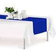 thumbnail image 3 of Blue 12 Pack Premium Disposable Plastic Table Runner 14 x 108 Inch. Decorative Table Runner for Dinner Parties & Events, Decor By Grandipity, 3 of 3