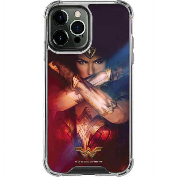 Skinit DC Comics Wonder Woman Profile Character Poster iPhone 14 Pro Max Clear Case