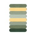 thumbnail image 3 of Alfombras antideslizantes para baño, absorbente, parte trasera de goma, barro de diatomeas grueso y cómodo para bañera, alfombril para baño, Verde amarillo Baoblaze alfombra de baño, 3 of 8