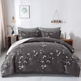 thumbnail image 2 of Juego de edredón WONGS BEDDING Floral Comforter Queen, 7 piezas, 2 of 7