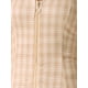 thumbnail image 5 of Vestido sin mangas de mujer con tirantes de cuadros y cremallera frontal XL caqui, 5 of 6